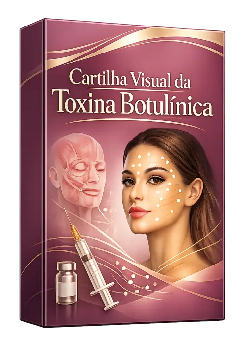 Plano básico com a Cartilha Visual da Toxina Botulínica